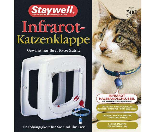 Karlie STAYWELL 500, Infrarot-Katzenklappe - Weiß