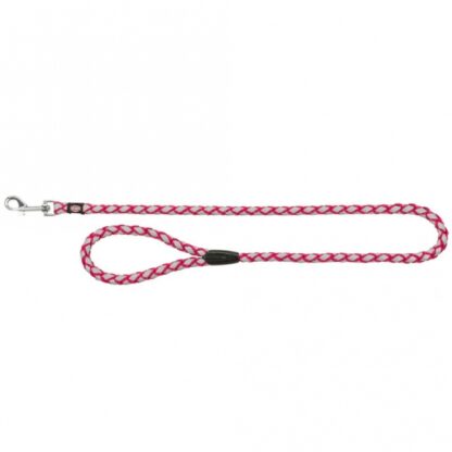 Trixie Cavo Reflect Leine - 1 m Fuchsia / S-M