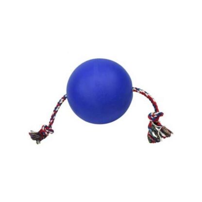 Tuggo Teeny Tiny Ball - 4 Inch (ca. 10 cm) - von Tigern getestet! Blau