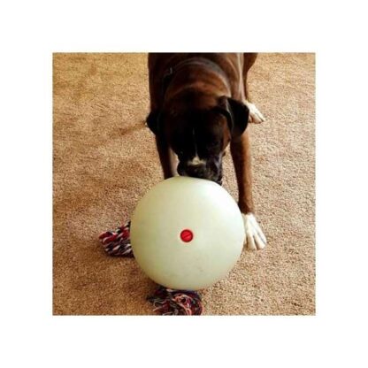 Tuggo Mini Ball - 7 Inch (ca. 17 cm) - von Tigern getestet! Glow in the Dark