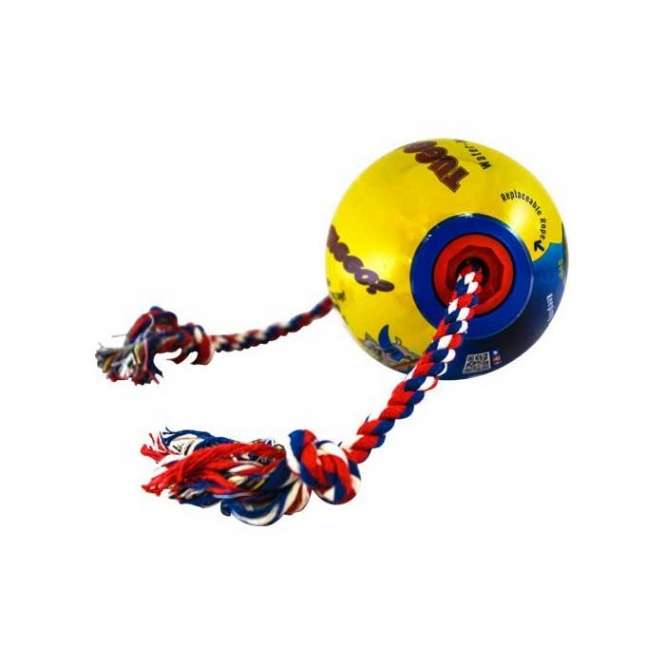 Tuggo Teeny Tiny Ball - 4 Inch (ca. 10 cm) - von Tigern getestet! Blau