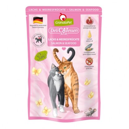 GranataPet Delicatessen Pouch Lachs & Meeresfrüchte 85 g