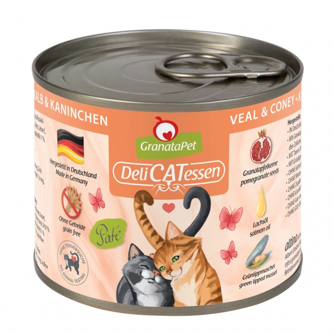 GranataPet Delicatessen Dose Kalb & Kaninchen 200 g