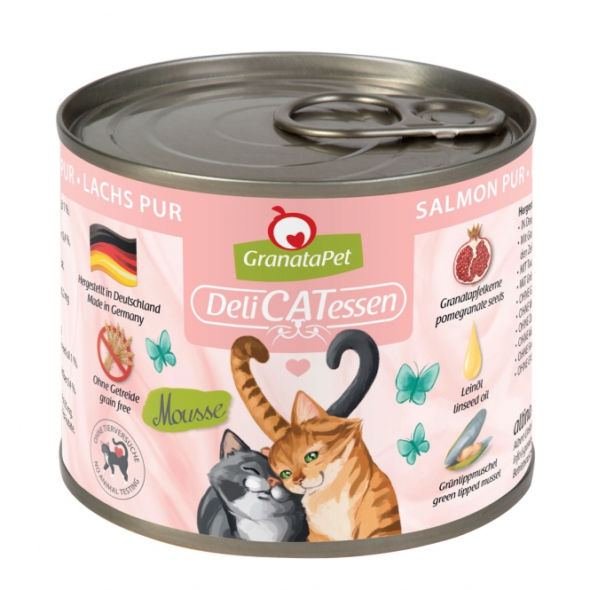 GranataPet Delicatessen Dose Lachs PUR 185 g