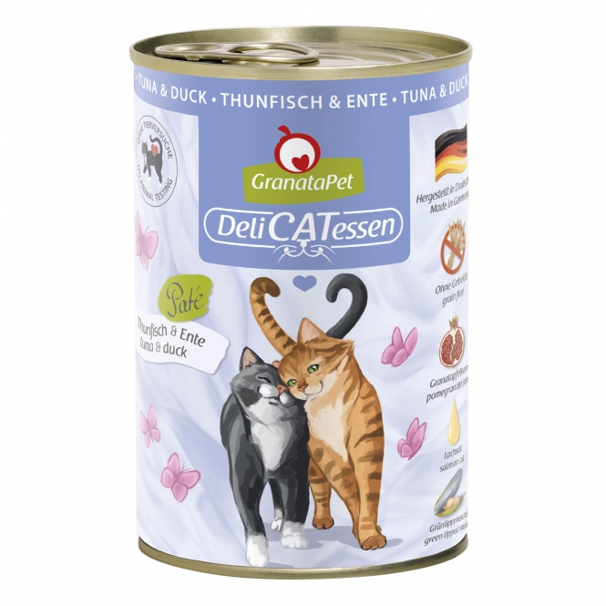 GranataPet Delicatessen Dose Thunfisch & Ente 400 g