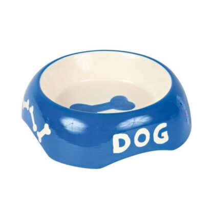 Trixie Keramiknapf DOG - 0,3 L Blau