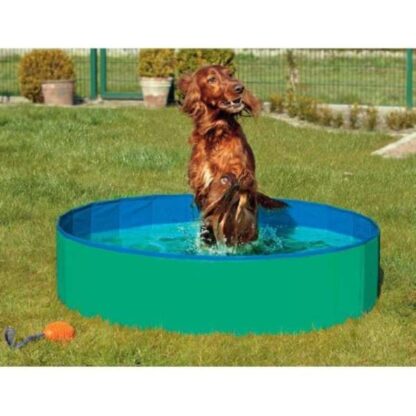 Karlie DOGGY POOL der Swimmingpool für Hunde - Grün-Blau 120 cm