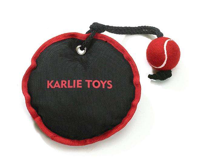 Karlie NYLON TOY PLUS Dotty mit Tennisball