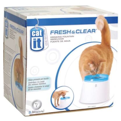 CATIT Fresh+Clear Trinkbrunnen 2L - Blau