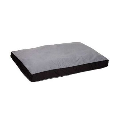 Karlie Doc Bed - Kochfestes Liegekissen, Grau-Schwarz 80 x 55 cm