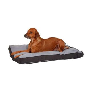 Karlie Doc Bed - Kochfestes Liegekissen, Grau-Schwarz 80 x 55 cm