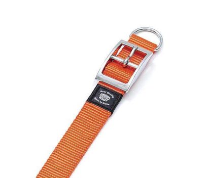 Karlie ASP Halsband - Orange 25 mm, 55 cm