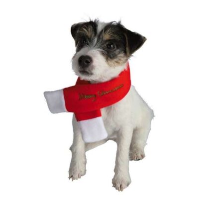 Trixie Xmas Fleece-Schal für Hunde/Katzen M (67cm)