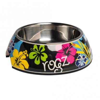 ROGZ Bubble Bowlz DayGlo Floral, 350 ml