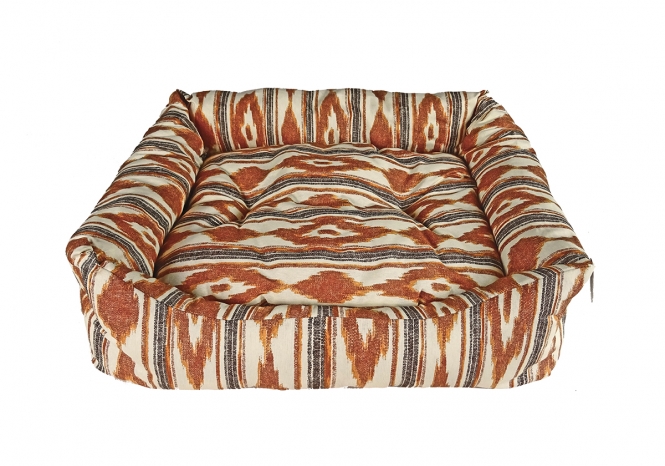 CARBONE Hundebett Domino, 65 x 80 cm Indianer