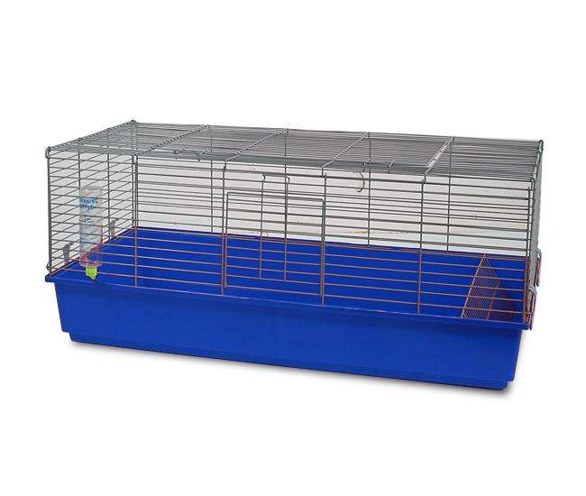 Pet-Star Kleintierkäfig NEPOMUK, 120 cm Blau