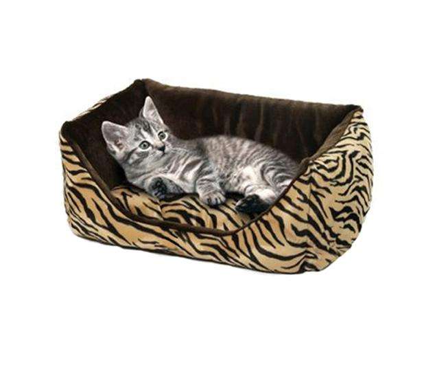 Pet-Star Liegebett LUCY - Tiger 60 x 50 cm