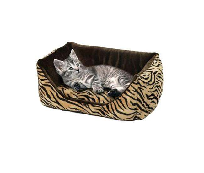 Pet-Star Liegebett LUCY - Tiger 50 x 40 cm