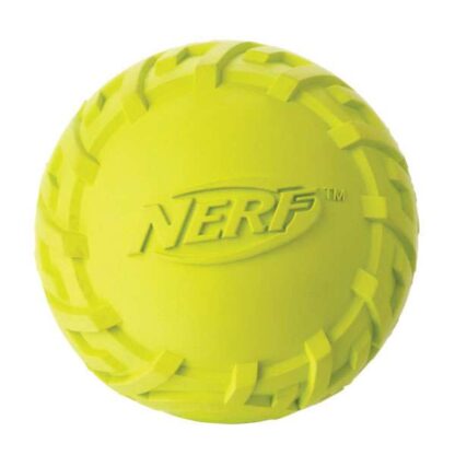 NERF DOG Trax Tire Squeak Ball Medium