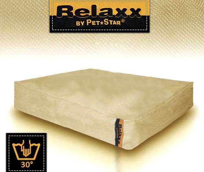 Pet-Star RELAXX Kissen - Eckig, 85 x 125 cm Beige