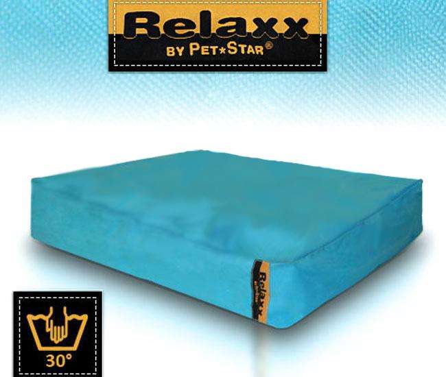 Pet-Star RELAXX Kissen - Eckig, 85 x 125 cm Hellblau