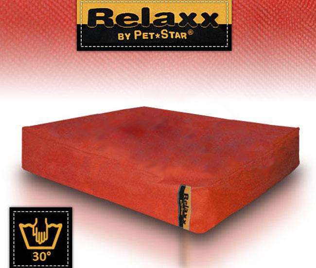 Pet-Star RELAXX Kissen - Eckig, 85 x 125 cm Rot