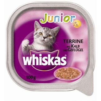 Whiskas Junior Terrine mit Kalb und Gefluegel 100 g