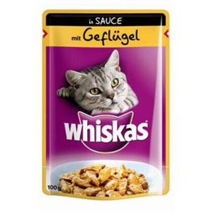 Whiskas mit Gefluegel in Sauce 100 g