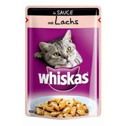 Whiskas mit Lachs in Sauce 100 g