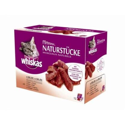 Whiskas 5M 12-er MP Fleisch-Saftige Selektion in Gelee 12 x 85 g