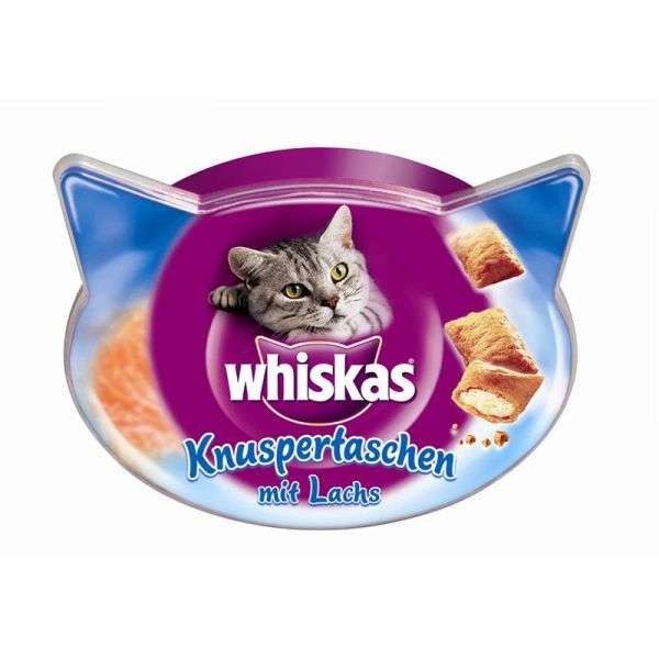 Whiskas Knusper-Taschen mit Lachs 60 g