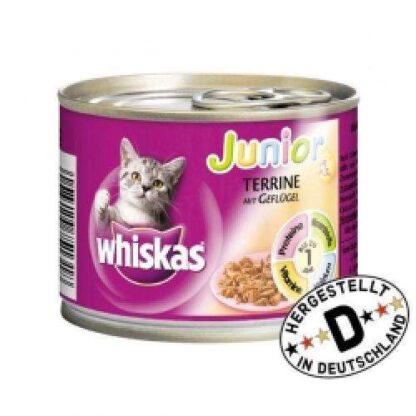 Whiskas Junior mit Gefluegel 195 g