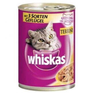 Whiskas Terrine 3 Sorten Geflügel