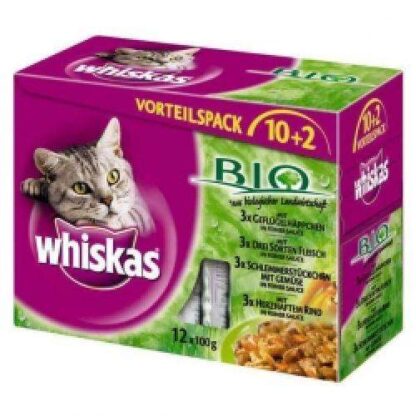 Whiskas Bio 12er-MP 12 x 100 g